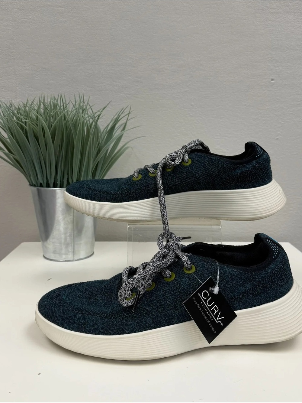 Allbirds Teal Tree Runner Go Sneakers - Size 11
